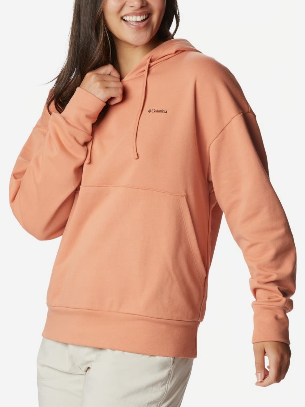 Columbia Women's Peach Hoodie Sweatshirt